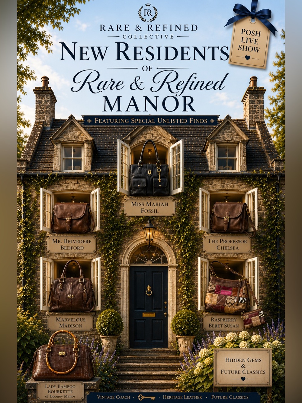 👜 SHOW PREVIEW 🩵 New Residents of Rare & Refined Manor